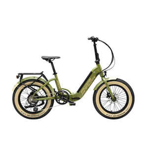 ADRIATICA Elektro -Falt-FAT-Bike 20  Zoll, gr&uuml;n