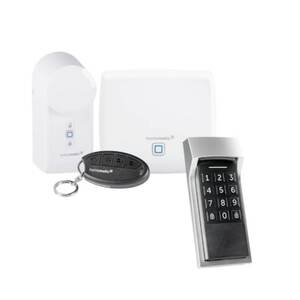 Homematic IP Starter Set Zutritt Plus, inkl. Smart Lock, Fernbedienung & Keypad