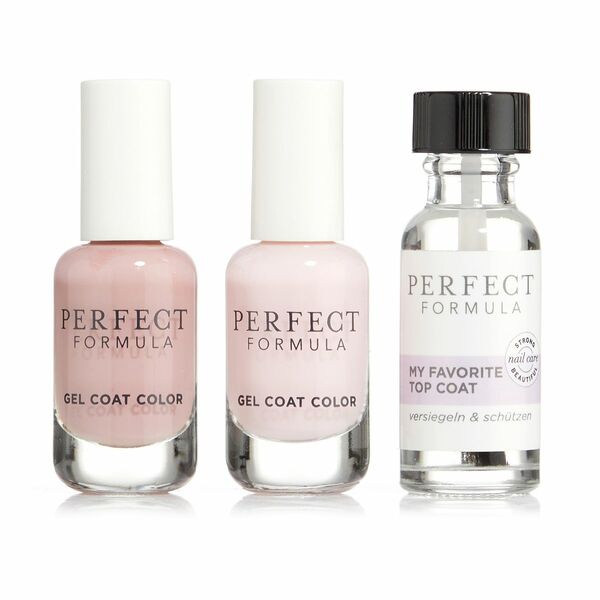 Bild 1 von PERFECT FORMULA Nagelpflege Top Coat 18ml Flair & Oasis Gel Coat je 8ml