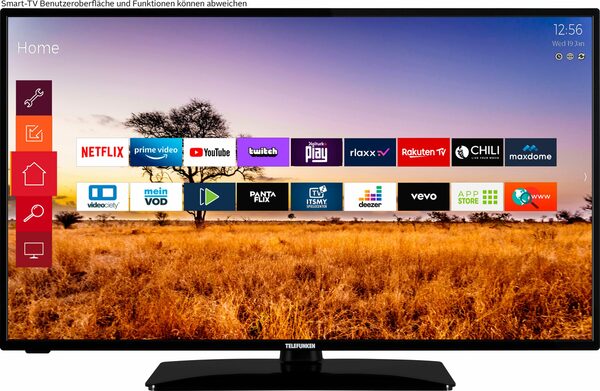 Telefunken D40f550m1cwi Led Fernseher 102 Cm40 Zoll Full Hd Smart Tv Von Otto Für 23446 0644