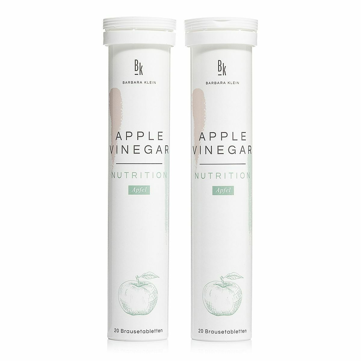 Bild 1 von BK by Barbara Klein Apple Vinegar mit Apfelessigextrakt & Vitamin B6 2x 20 Tabletten