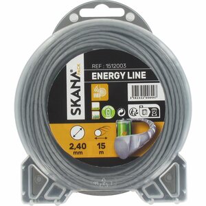 Skana Premium-Mähfaden Energy Line Ø 2,4 mm x 15 m
