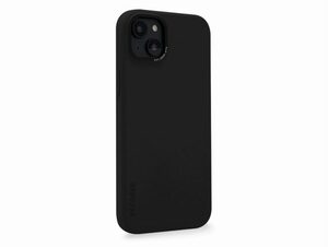 Decoded Silicone Back Cover, Schutzhülle für iPhone 14 Plus, MagSafe, schwarz