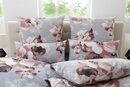 Bild 3 von Bettwäsche Melina in Gr. 135x200 oder 155x220 cm, Home affaire, Renforcé, 2 teilig, Bettwäsche aus Baumwolle, florale Bettwäsche mit Reißverschluss