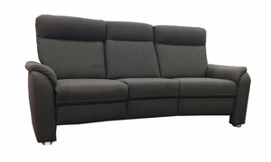 Einzelsofa 3 Sitzer Sofaprogramm anthrazit - Premium Version - PENELOPE
