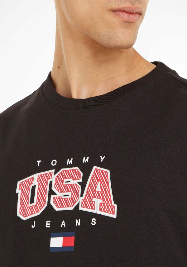 Bild 1 von Tommy Jeans T-Shirt TJM CLSC MODERN SPORT USA TEE mit Logodruck auf der Vorderseite