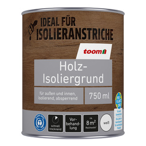 Holz Isoliergrund weiß 750 ml