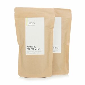 tea exclusive Proper Peppermint Bio Kräutertee aromatisierter 2x 70g