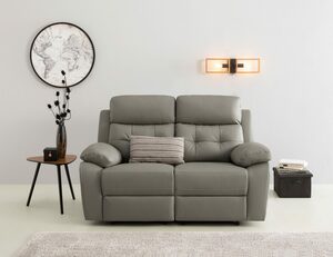Home affaire 2-Sitzer Lannilis, in verschiedenen Bezugsqualitäten und Farbvarianten, Sitzhöhe 50 cm