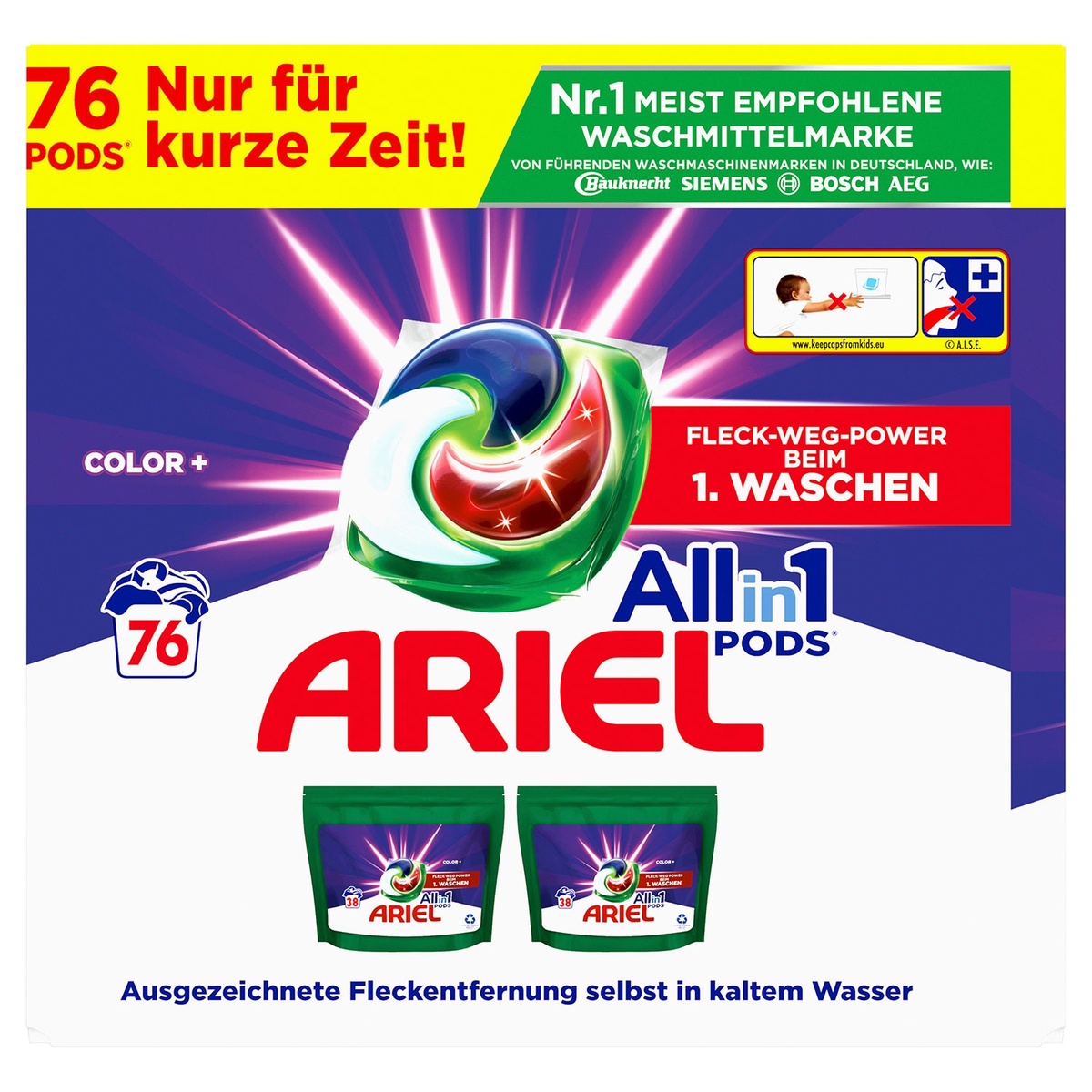 ARIEL Waschmittel Pods Color von ALDI SÜD ansehen!