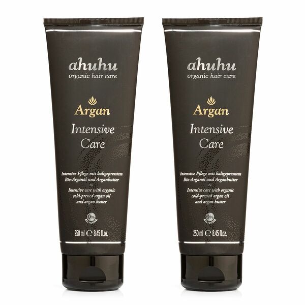 Bild 1 von ahuhu organic hair care Argan Intensive Care Sondergröße 2x250ml