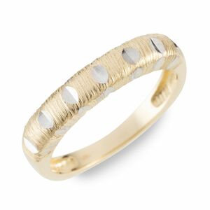 GOLDRAUSCH Ring diamantiert/poliert mind. 2,0g Gold 585