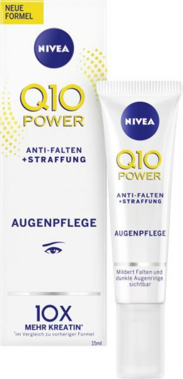 Bild 1 von Nivea Q10 Power Anti-Falten + Straffung Augenpflege