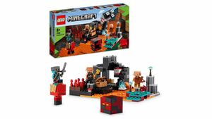 LEGO Minecraft 21185 Die Netherbastion Action-Spielzeug, Set mit Figuren