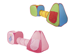 Playtive Pop-up-Spielzelt, mit Tunnel, 3-teilig