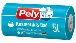 Pely® KLIMA-NEUTRAL Kosmetikeimer-Müllbeutel