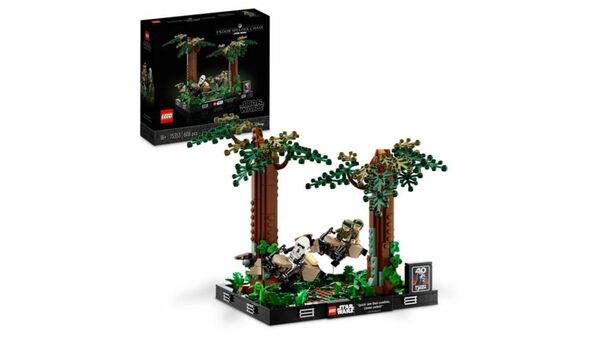 Bild 1 von LEGO Star Wars 75353 Verfolgungsjagd auf Endor – Diorama Set