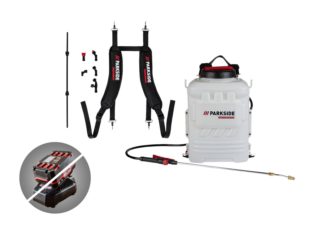 Bild 1 von PARKSIDE PERFORMANCE® 20 V Akku-Rucksackdrucksprüher »PRDSP 20-Li B2«, ohne Akku und Ladegerät