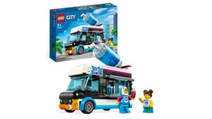 LEGO City 60384 Slush-Eiswagen Set, Fahrzeug-Spielzeug für Kinder