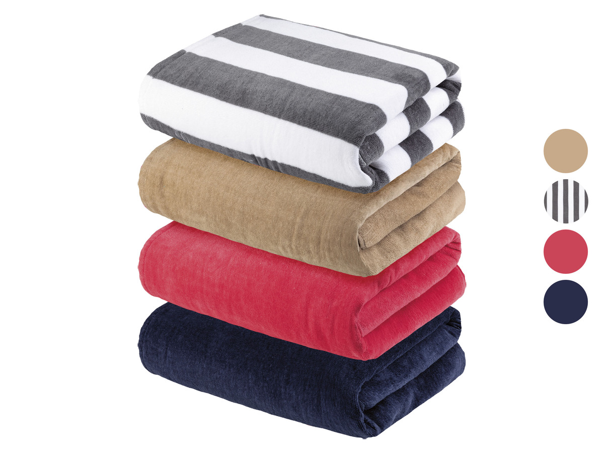 Bild 1 von SANSIBAR Frottier-Strandtuch, 85 x 170 cm, reiner Baumwolle