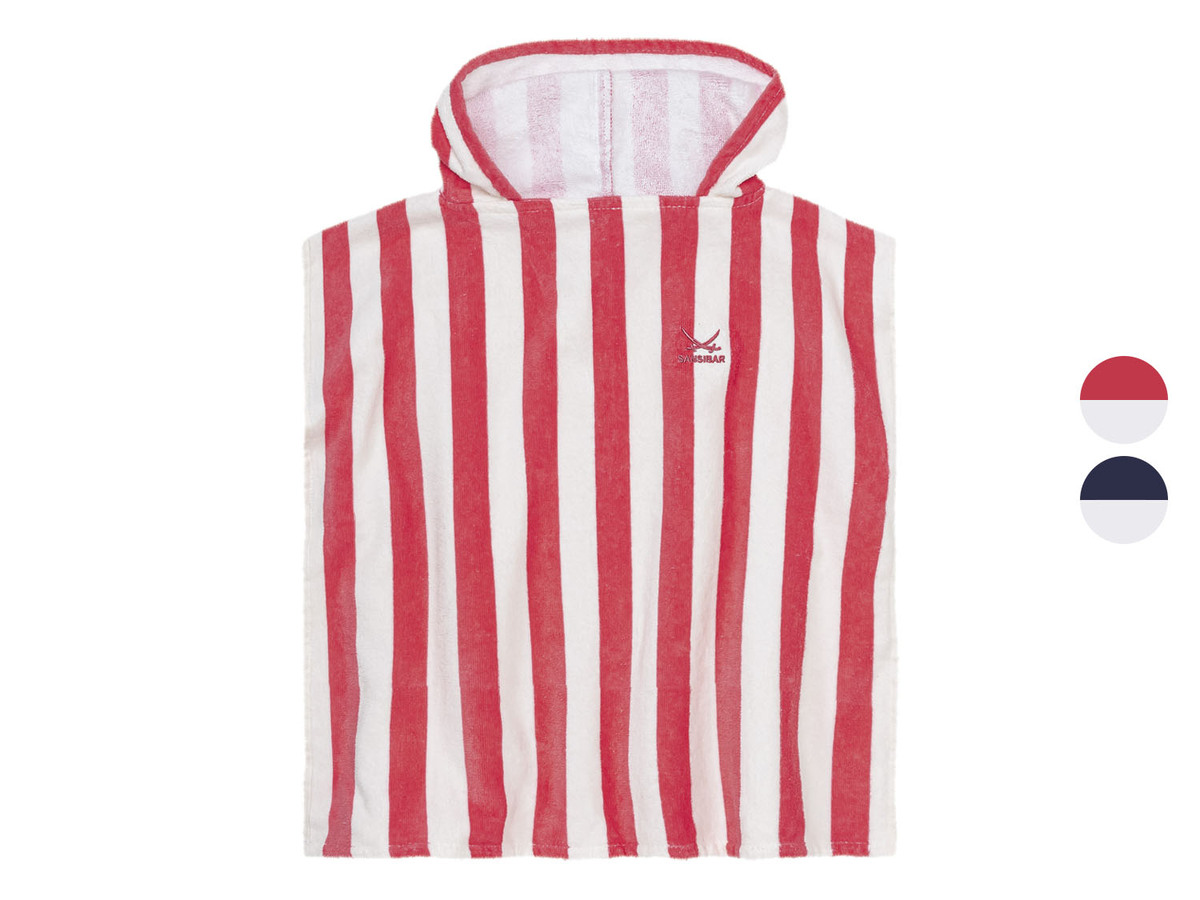 Bild 1 von SANSIBAR Kinder Badeponcho aus reiner Baumwolle