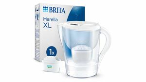 BRITA Vorteilspack Wasserfilter-Kanne Marella XL weiß 3,5l