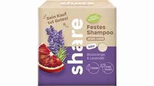 share Festes Shampoo Blutorange & Lavendel