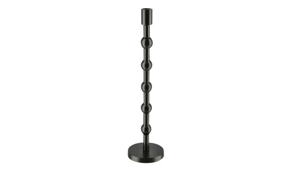 Bild 1 von Kerzenhalter schwarz Metall Maße (cm): H: 42  Ø: [11.0] Dekoration