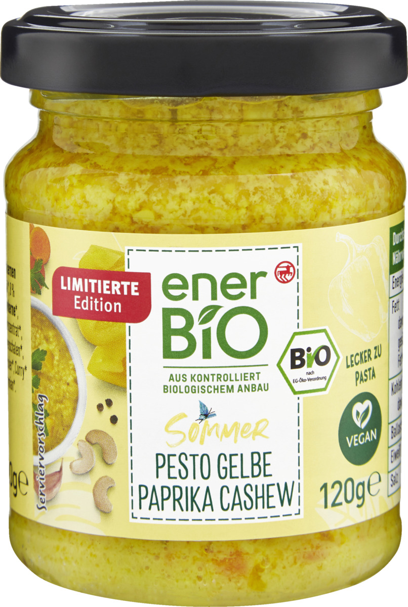 Bild 1 von enerBiO Pesto Gelbe Paprika Cashew
