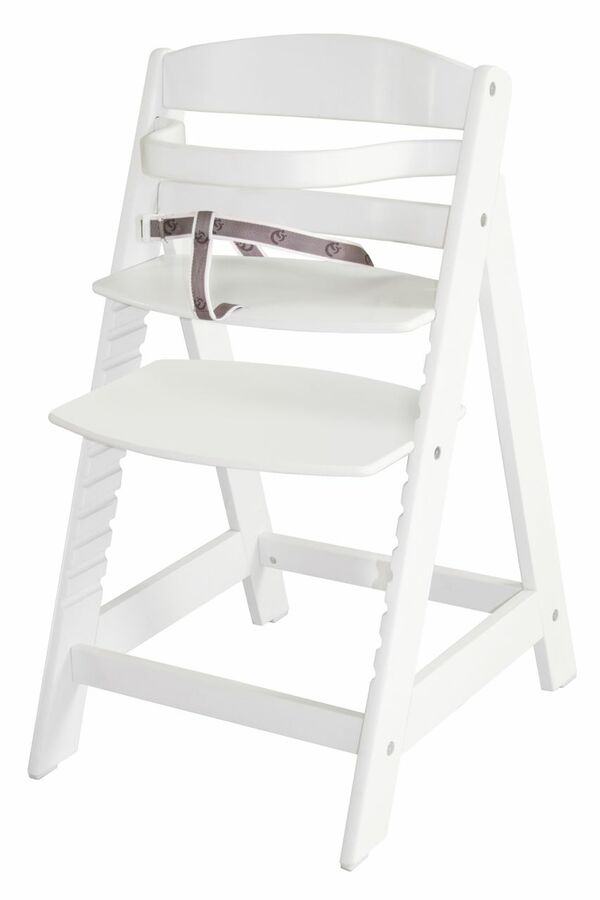 Bild 1 von roba Treppenhochstuhl Sit Up III, mitwachsend vom Babyhochstuhl bis zum Jugendstuhl, Holz, weiß