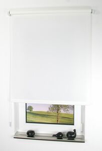 Bella Casa Seitenzugrollo, Kettenzugrollo, 180 x 82 cm, weiß