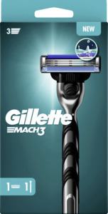 Gillette MACH3 Rasierer mit einer Klinge