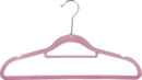 Bild 2 von IDEENWELT 8er-Set Beflockte Kleiderbügel rosa