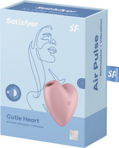 eis.de Satisfyer Cutie Heart Air Pulse Stimulator +  Vibration