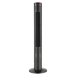HOMCOM Turmventilator mit Fernbedienung schwarz Kunststoff H/D: ca. 117x32 cm