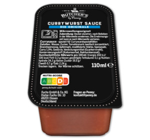 BUTCHER’S Currywurst Sauce