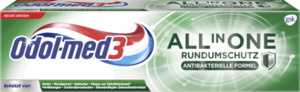 Odol med3 All-in-One Rundumschutz Antibakterielle Formel Zahnpasta