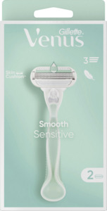 Gillette Venus Smooth Sensitive Rasierer mit 2 Klingen