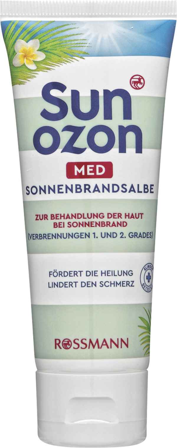 Bild 2 von sunozon med med Sonnenbrandsalbe 4.65 EUR/100 ml