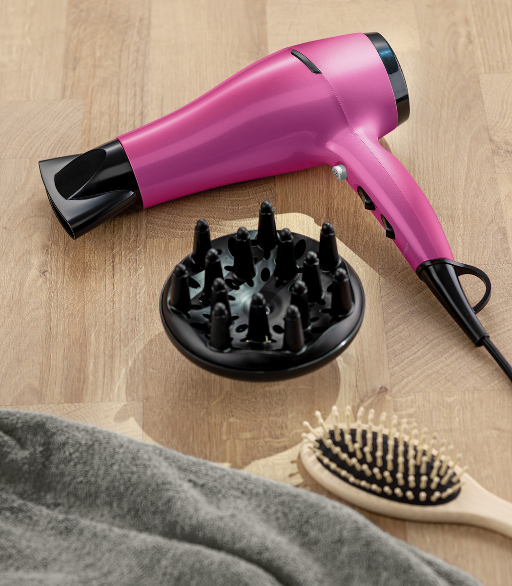 Bild 3 von IDEENWELT Ionen-Haartrockner pink 2400W