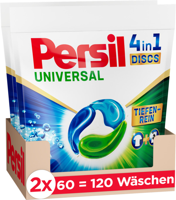 Bild 1 von Persil Vorteilspack Universal Vollwaschmittel 4in1 Discs 120 WL