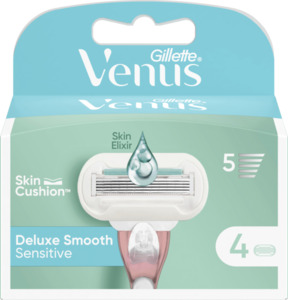 Gillette Venus Deluxe Smooth Sensitive Rasierklingen