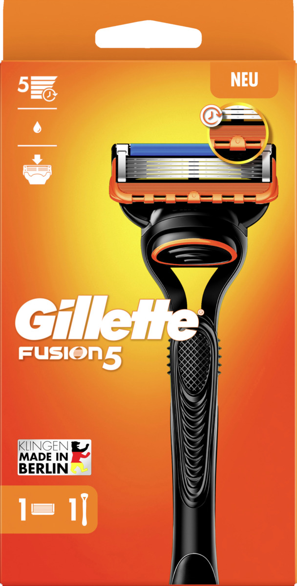 Bild 1 von Gillette Fusion5 Rasierer mit einer Klinge