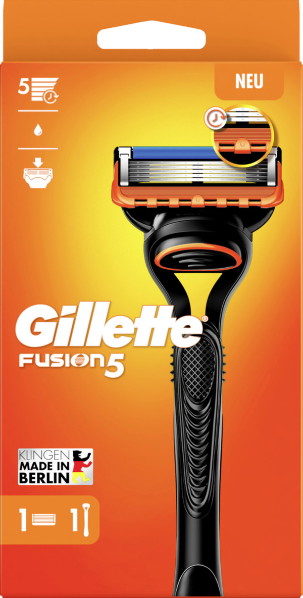 Bild 1 von Gillette Fusion5 Rasierer mit einer Klinge