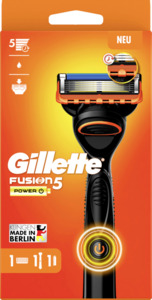 Gillette Fusion5 Power Rasierer mit einer Klinge