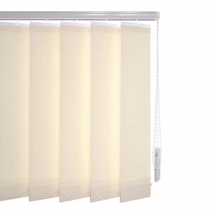 Bella Casa Schiebevorhang 100 x 250 cm beige 89 mm