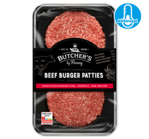BUTCHER’S Beef Burger Patties classic