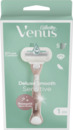 Bild 2 von Gillette Venus Deluxe Smooth Sensitive Rasierer roségold mit einer Klinge