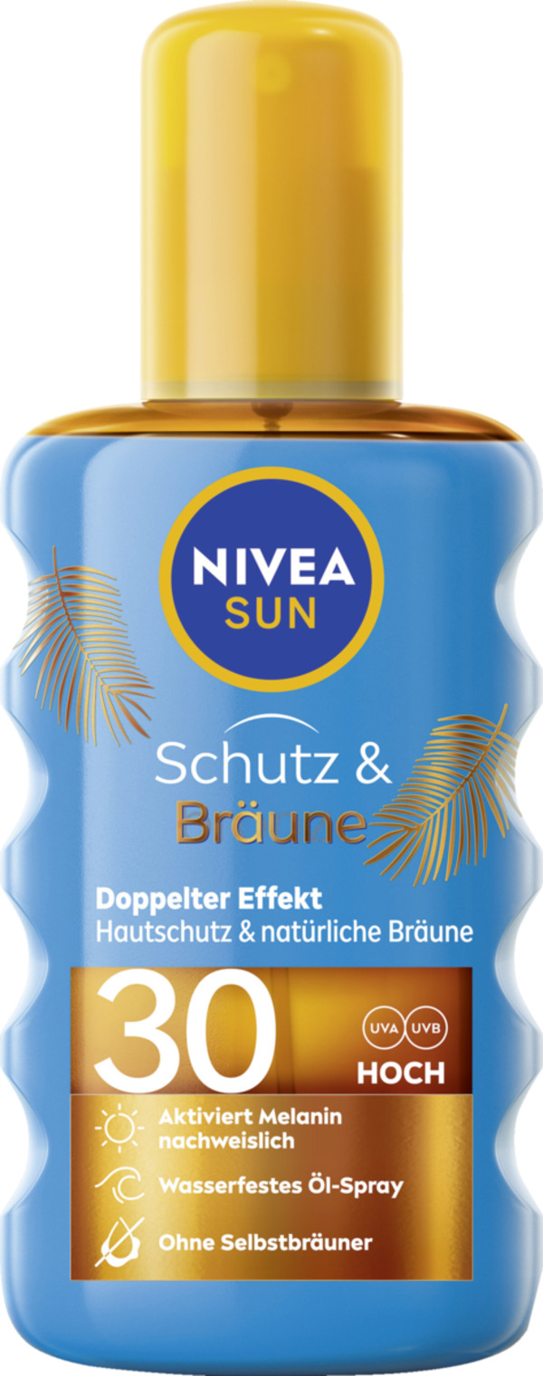 Bild 1 von NIVEA SUN Schutz & Bräune Sonnenöl LSF 30 5.00 EUR/100 ml