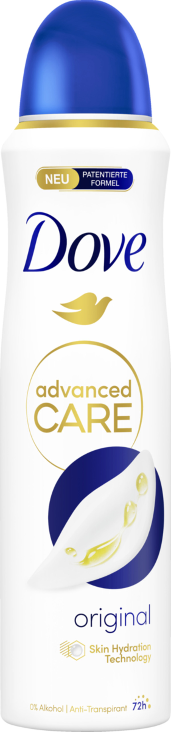 Bild 1 von Dove Deo-Spray Antitranspirant Advanced Care Original